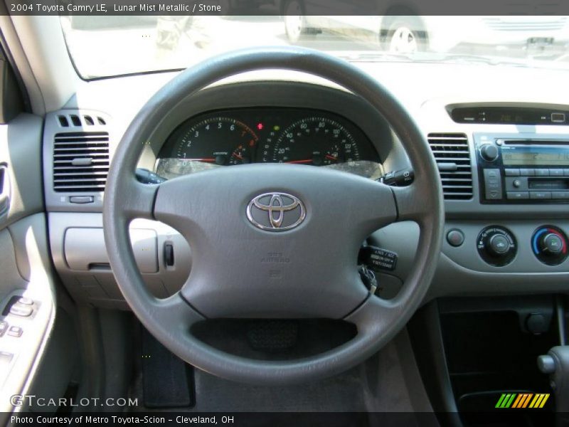 Lunar Mist Metallic / Stone 2004 Toyota Camry LE