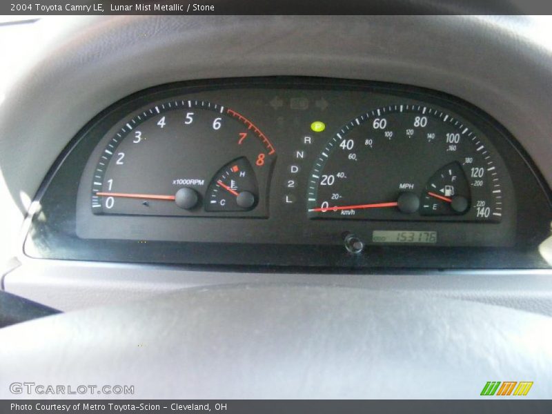 Lunar Mist Metallic / Stone 2004 Toyota Camry LE