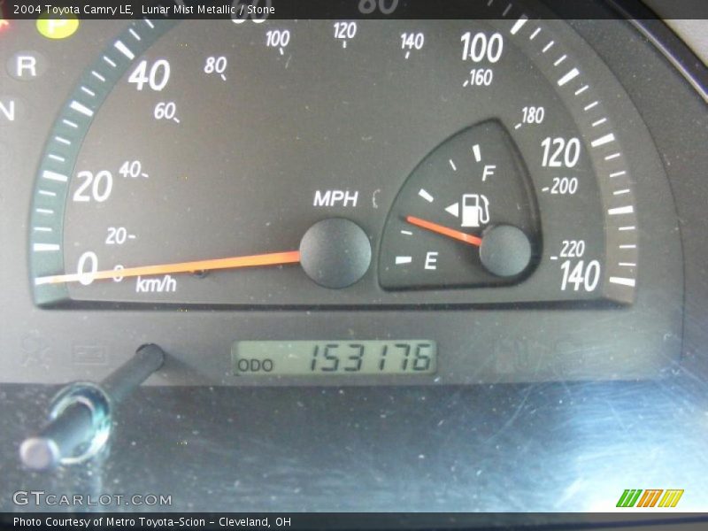 Lunar Mist Metallic / Stone 2004 Toyota Camry LE