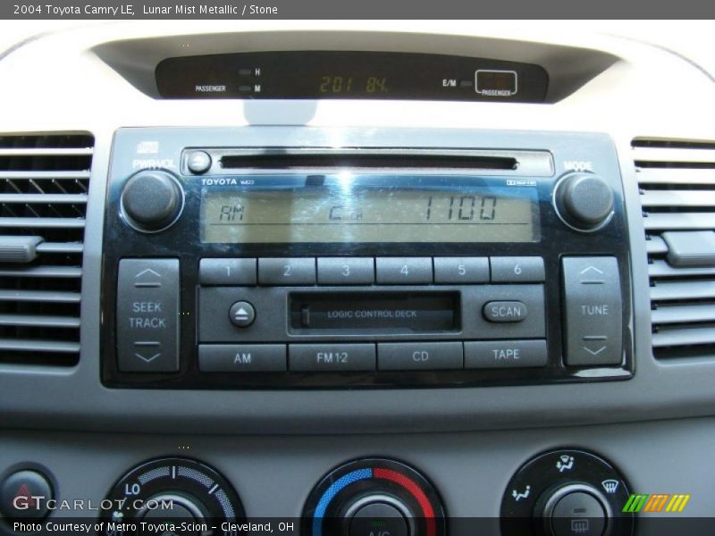 Lunar Mist Metallic / Stone 2004 Toyota Camry LE