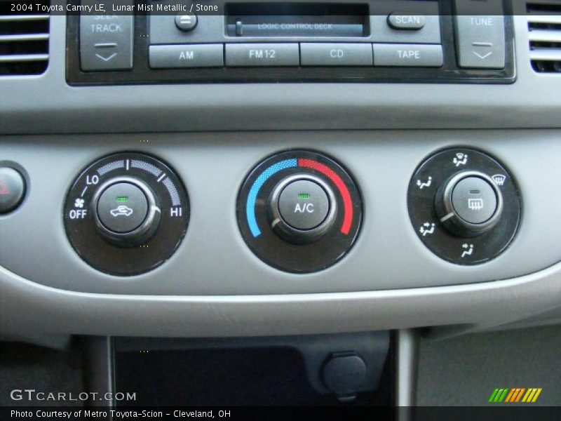 Lunar Mist Metallic / Stone 2004 Toyota Camry LE