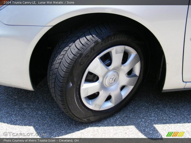 Lunar Mist Metallic / Stone 2004 Toyota Camry LE