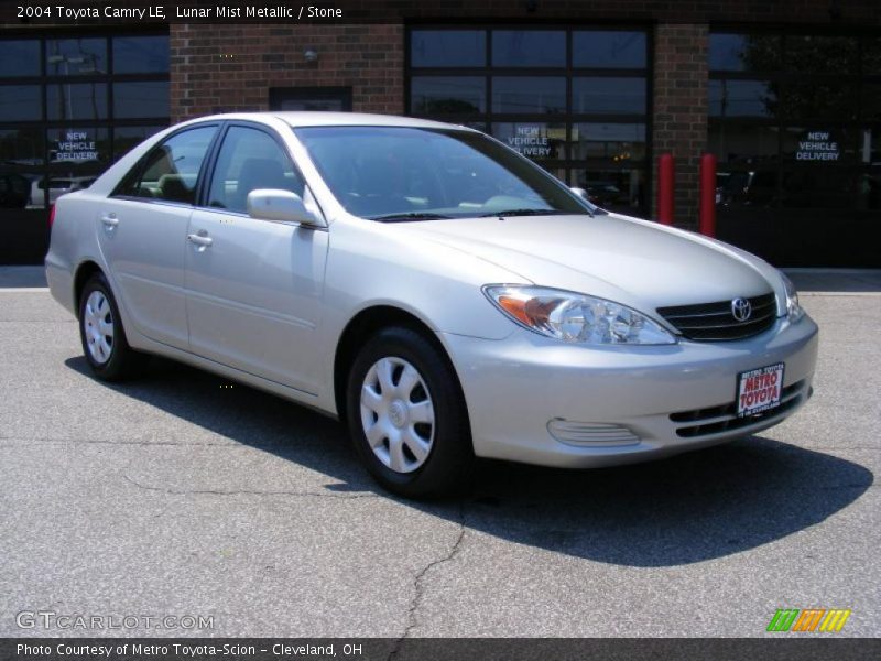 Lunar Mist Metallic / Stone 2004 Toyota Camry LE