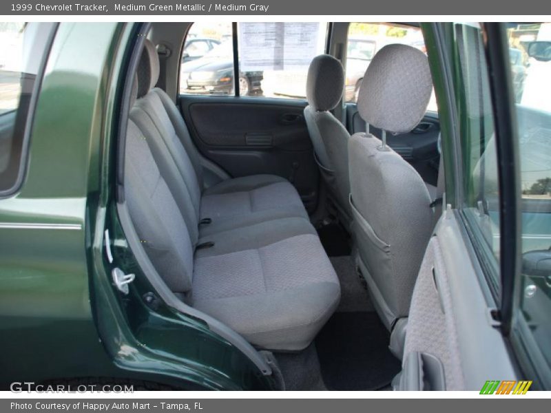 Medium Green Metallic / Medium Gray 1999 Chevrolet Tracker