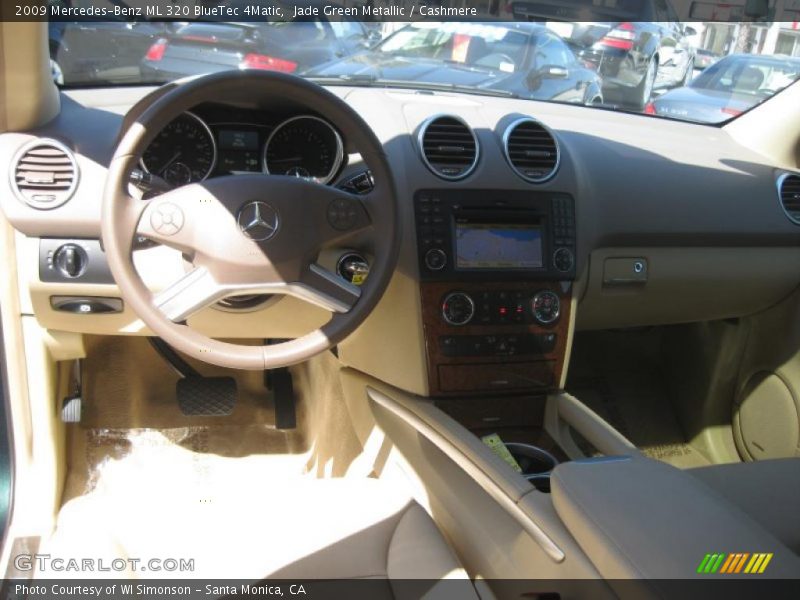 Jade Green Metallic / Cashmere 2009 Mercedes-Benz ML 320 BlueTec 4Matic