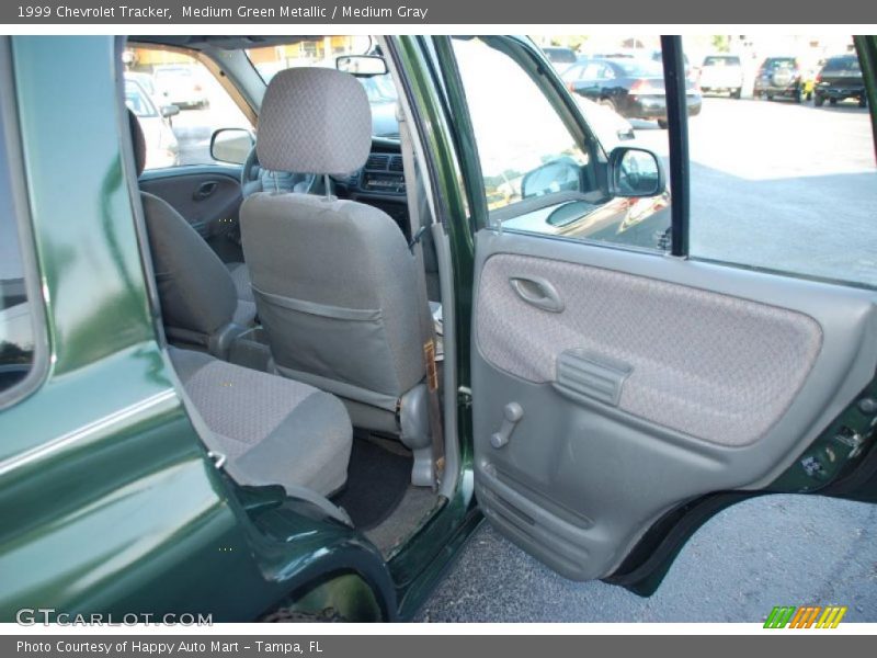 Medium Green Metallic / Medium Gray 1999 Chevrolet Tracker