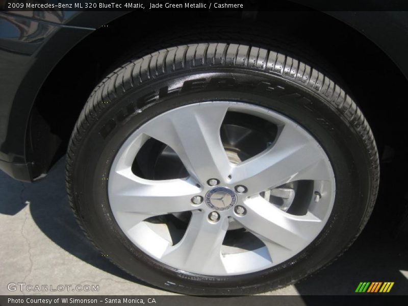 Jade Green Metallic / Cashmere 2009 Mercedes-Benz ML 320 BlueTec 4Matic