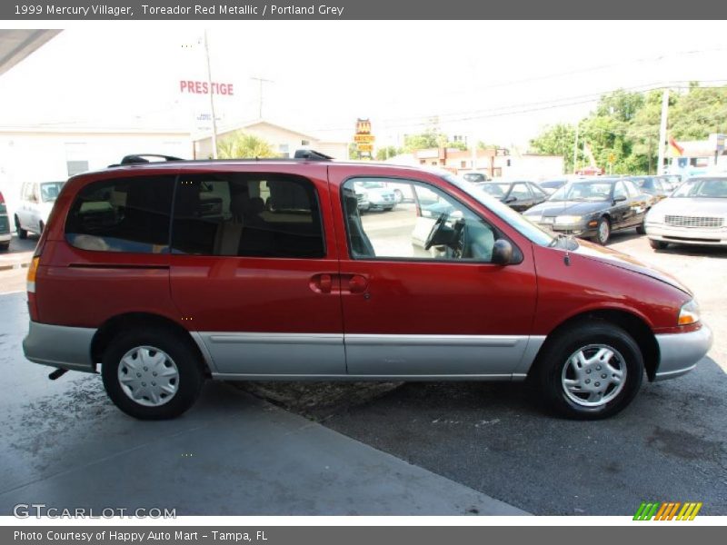 Toreador Red Metallic / Portland Grey 1999 Mercury Villager