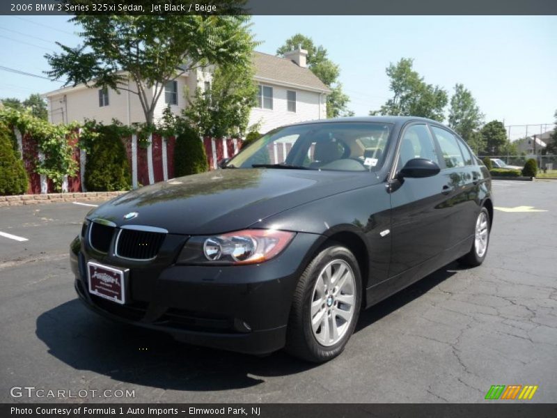 Jet Black / Beige 2006 BMW 3 Series 325xi Sedan