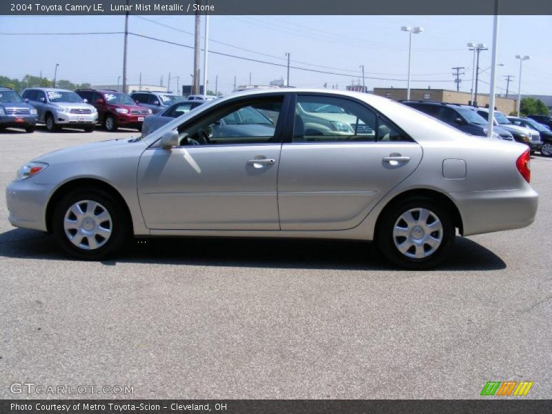 Lunar Mist Metallic / Stone 2004 Toyota Camry LE