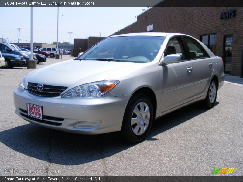 Lunar Mist Metallic / Stone 2004 Toyota Camry LE
