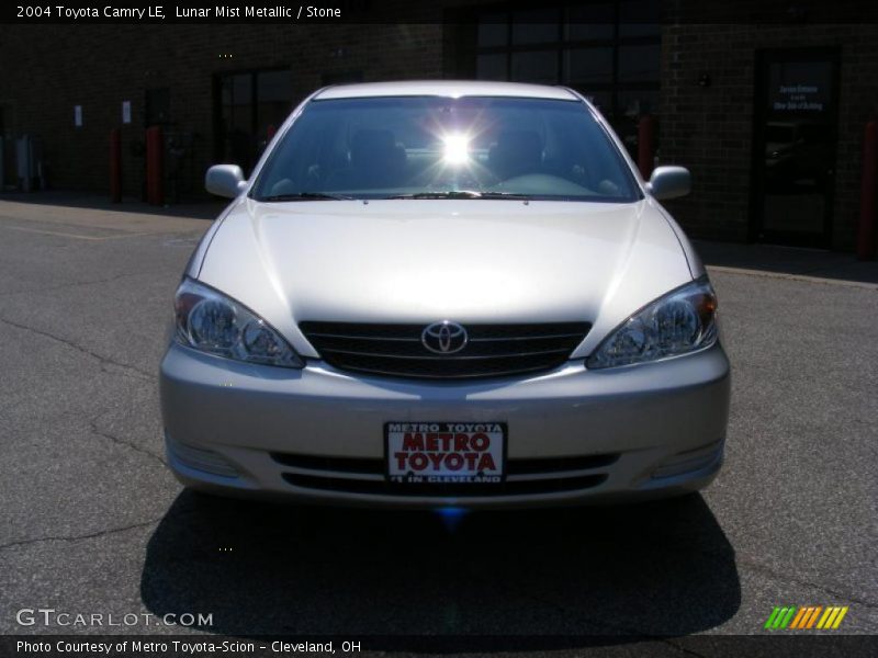 Lunar Mist Metallic / Stone 2004 Toyota Camry LE