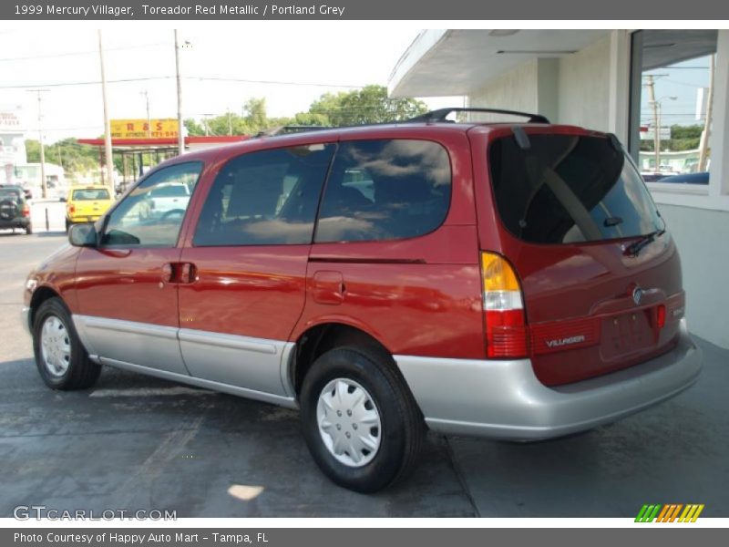 Toreador Red Metallic / Portland Grey 1999 Mercury Villager