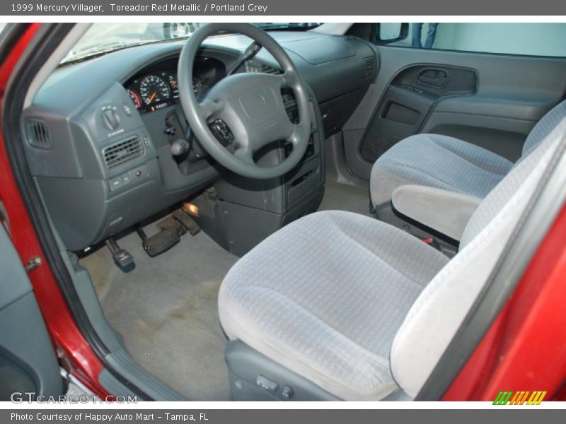 Toreador Red Metallic / Portland Grey 1999 Mercury Villager