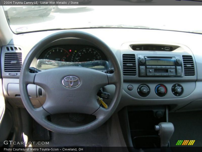 Lunar Mist Metallic / Stone 2004 Toyota Camry LE