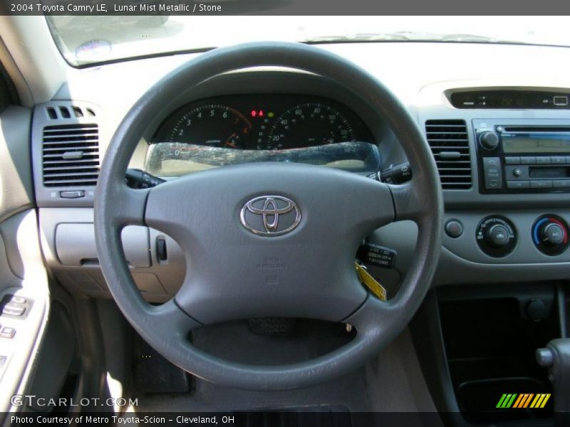 Lunar Mist Metallic / Stone 2004 Toyota Camry LE
