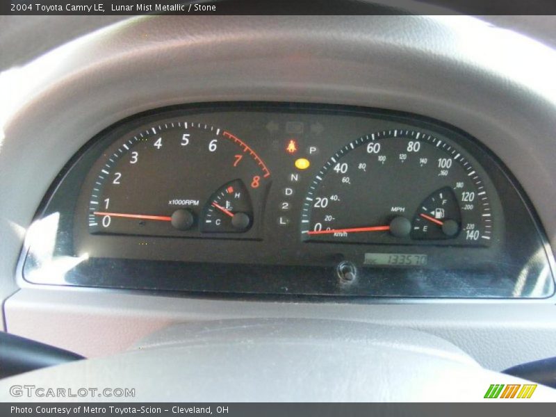 Lunar Mist Metallic / Stone 2004 Toyota Camry LE