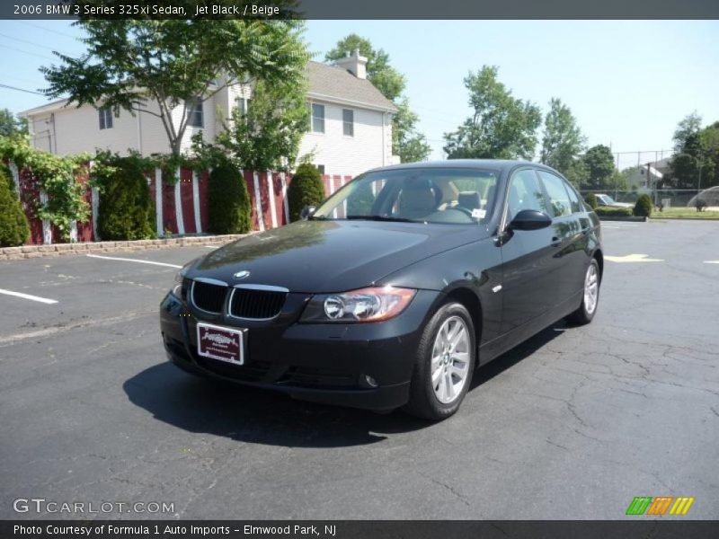 Jet Black / Beige 2006 BMW 3 Series 325xi Sedan