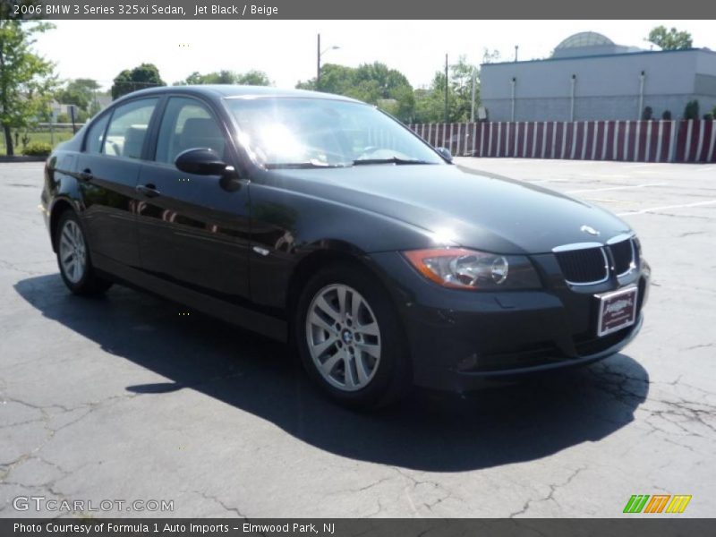 Jet Black / Beige 2006 BMW 3 Series 325xi Sedan