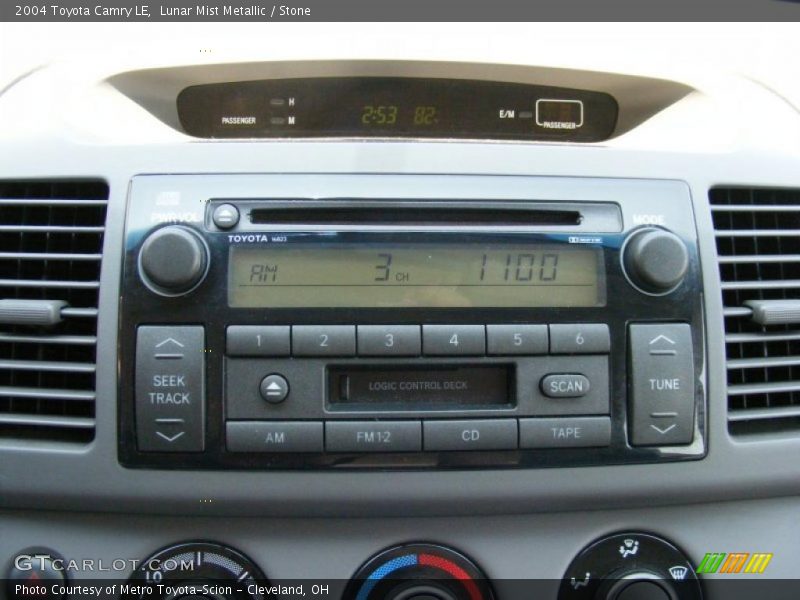 Lunar Mist Metallic / Stone 2004 Toyota Camry LE