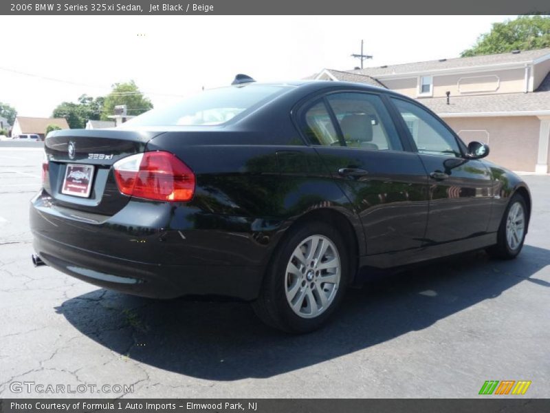 Jet Black / Beige 2006 BMW 3 Series 325xi Sedan