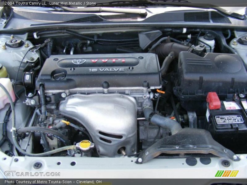 Lunar Mist Metallic / Stone 2004 Toyota Camry LE