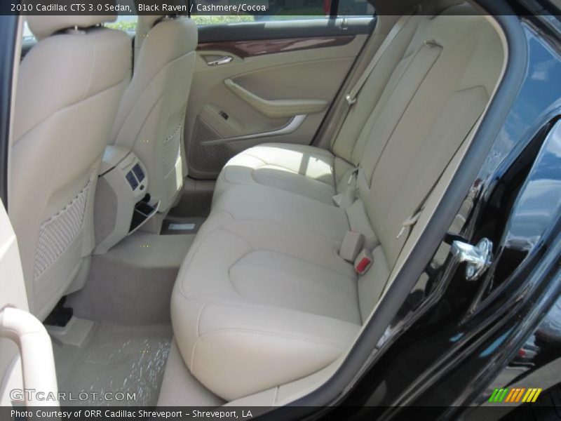 Black Raven / Cashmere/Cocoa 2010 Cadillac CTS 3.0 Sedan