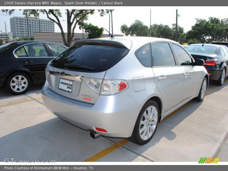 Spark Silver Metallic / Carbon Black 2008 Subaru Impreza WRX Wagon