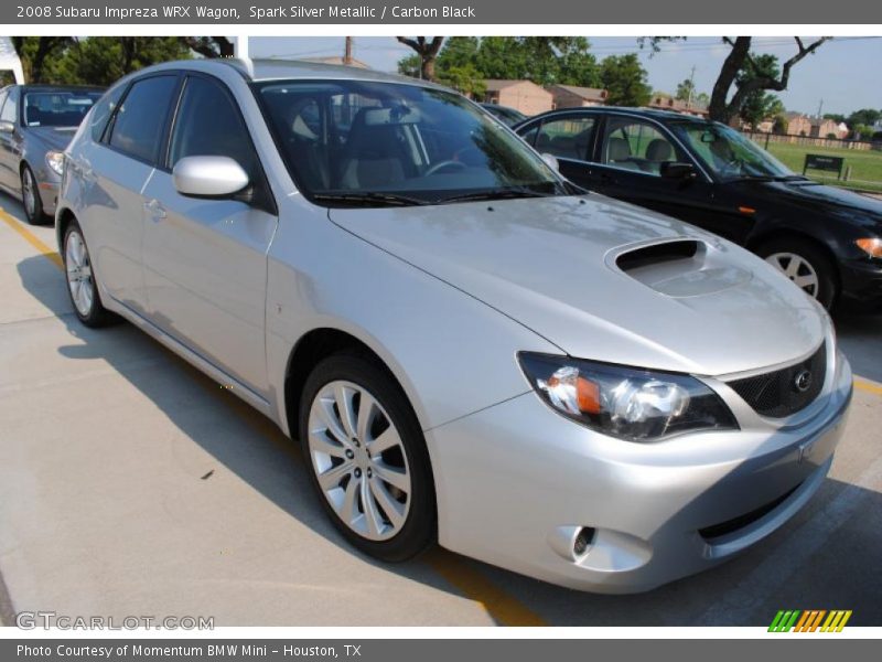 Spark Silver Metallic / Carbon Black 2008 Subaru Impreza WRX Wagon