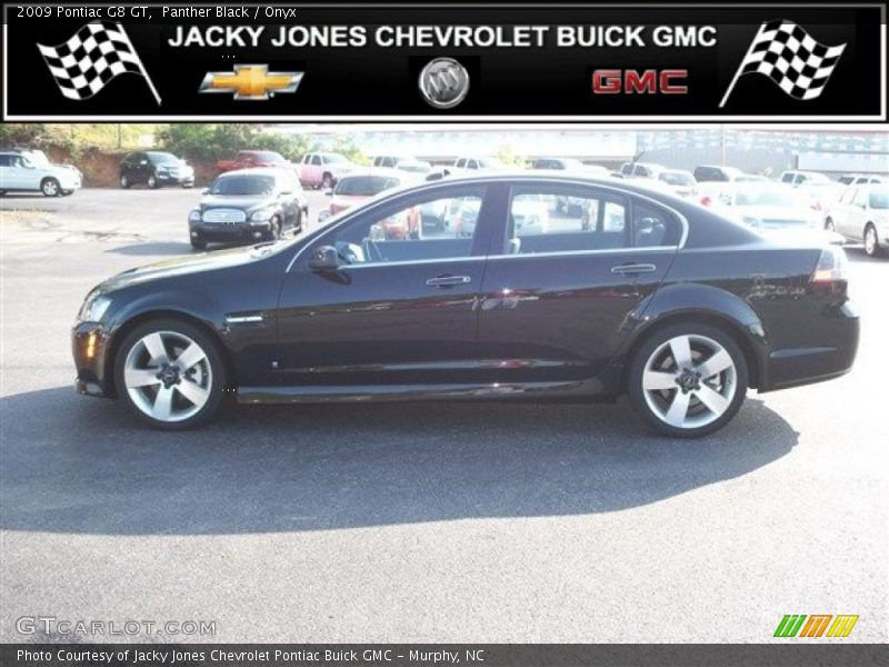 Panther Black / Onyx 2009 Pontiac G8 GT