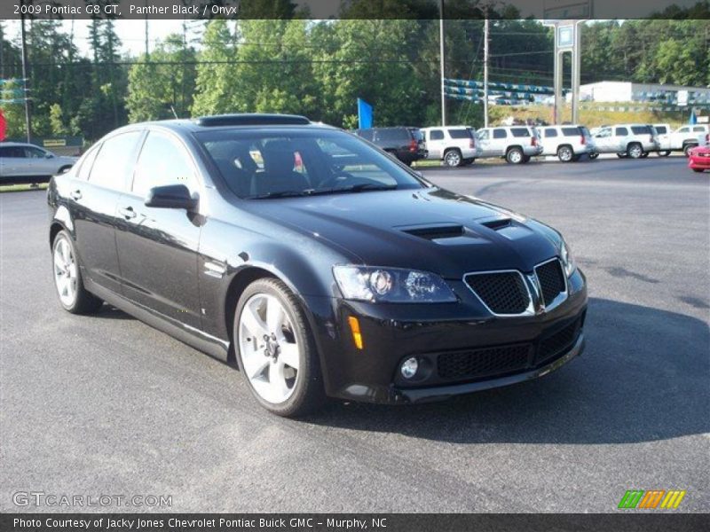 Panther Black / Onyx 2009 Pontiac G8 GT