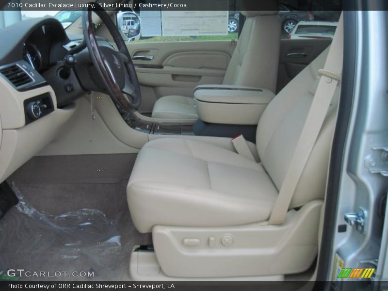 Silver Lining / Cashmere/Cocoa 2010 Cadillac Escalade Luxury