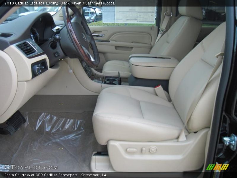 Black Raven / Cashmere/Cocoa 2010 Cadillac Escalade Luxury