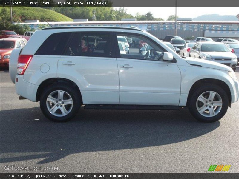White Pearl / Beige 2006 Suzuki Grand Vitara Luxury 4x4
