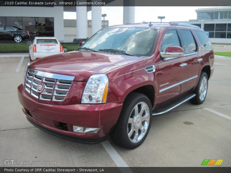 Infrared / Cashmere/Cocoa 2010 Cadillac Escalade Luxury