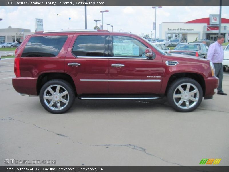Infrared / Cashmere/Cocoa 2010 Cadillac Escalade Luxury