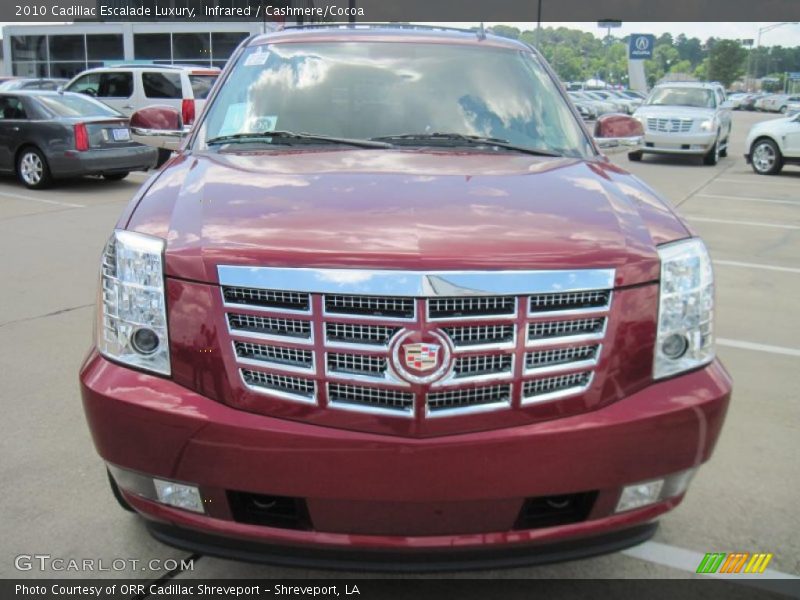 Infrared / Cashmere/Cocoa 2010 Cadillac Escalade Luxury