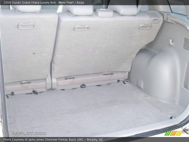 White Pearl / Beige 2006 Suzuki Grand Vitara Luxury 4x4