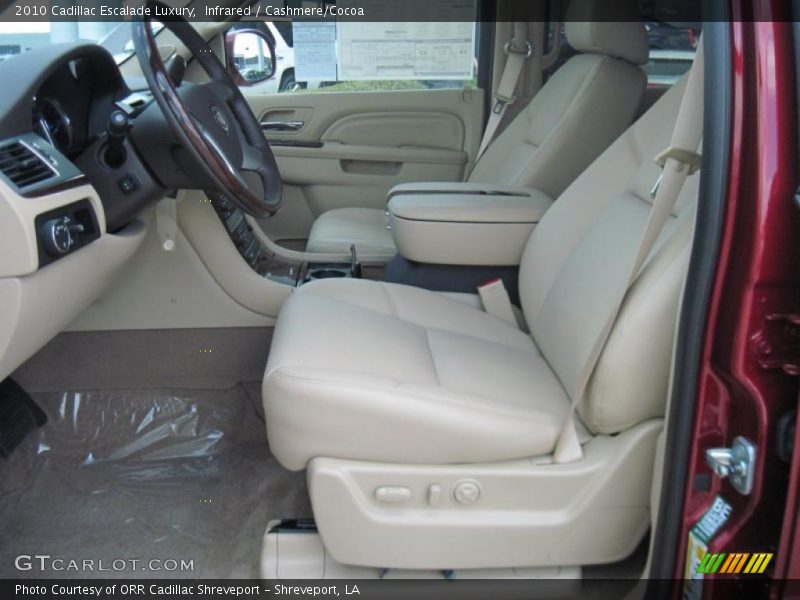 Infrared / Cashmere/Cocoa 2010 Cadillac Escalade Luxury