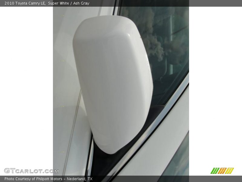 Super White / Ash Gray 2010 Toyota Camry LE