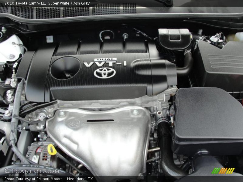 Super White / Ash Gray 2010 Toyota Camry LE