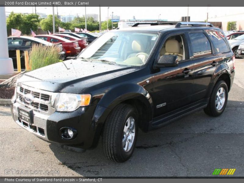 Black / Camel 2008 Ford Escape Limited 4WD