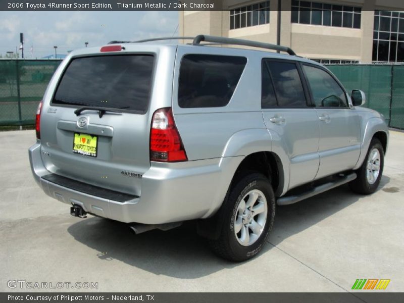 Titanium Metallic / Dark Charcoal 2006 Toyota 4Runner Sport Edition