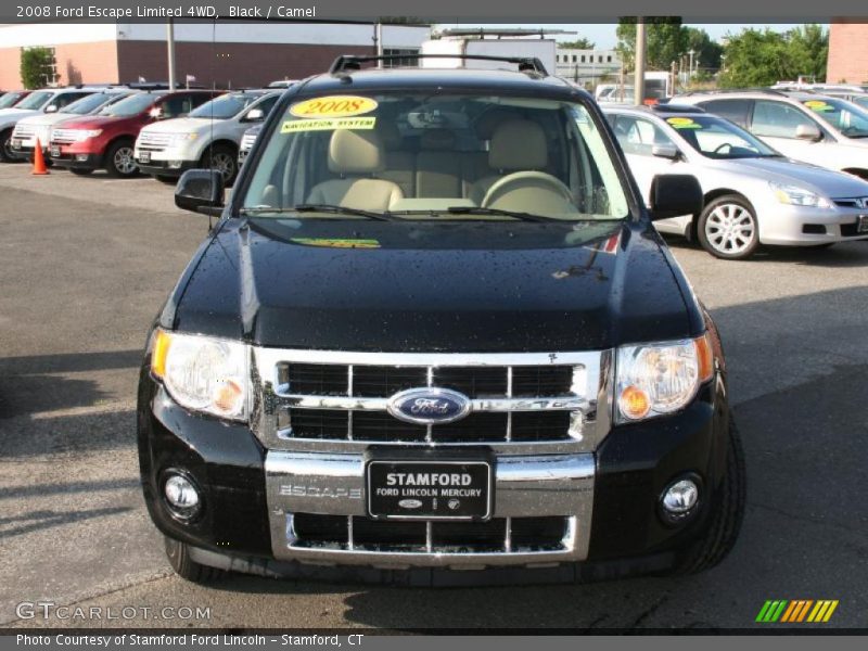 Black / Camel 2008 Ford Escape Limited 4WD