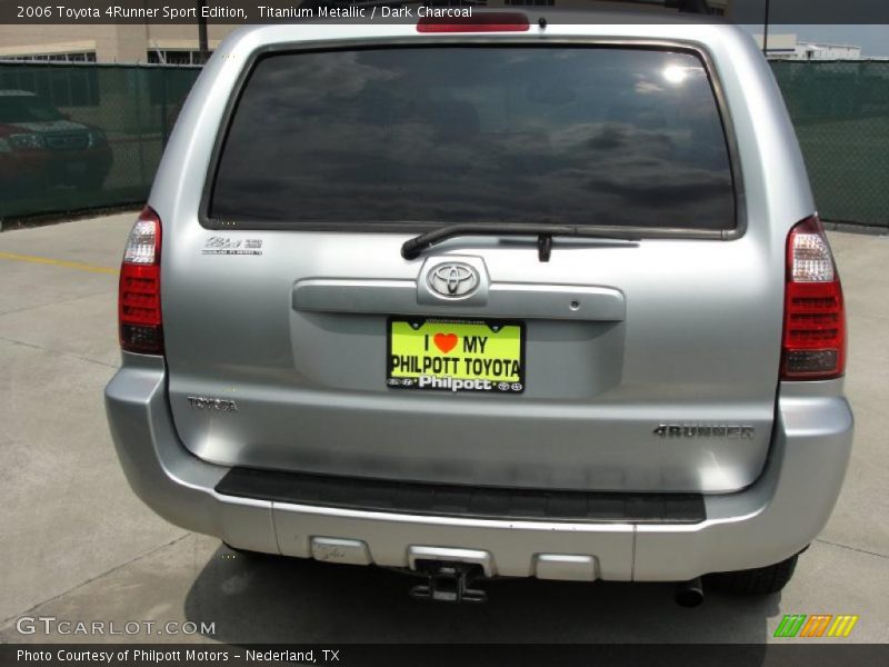 Titanium Metallic / Dark Charcoal 2006 Toyota 4Runner Sport Edition