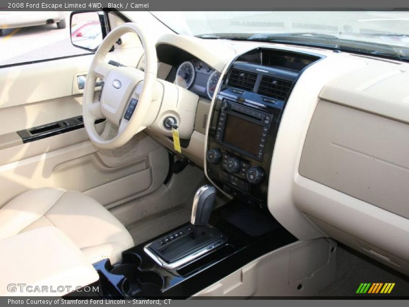 Black / Camel 2008 Ford Escape Limited 4WD