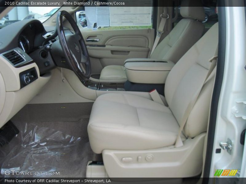 White Diamond / Cashmere/Cocoa 2010 Cadillac Escalade Luxury