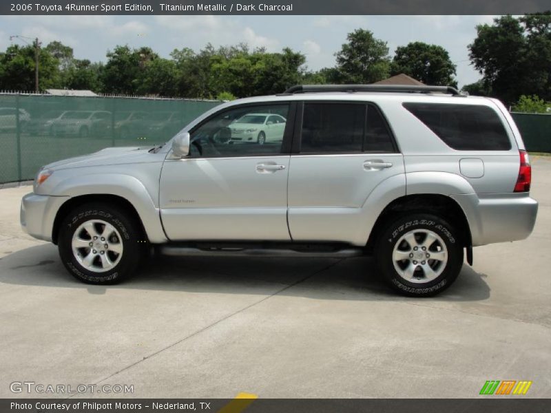 Titanium Metallic / Dark Charcoal 2006 Toyota 4Runner Sport Edition