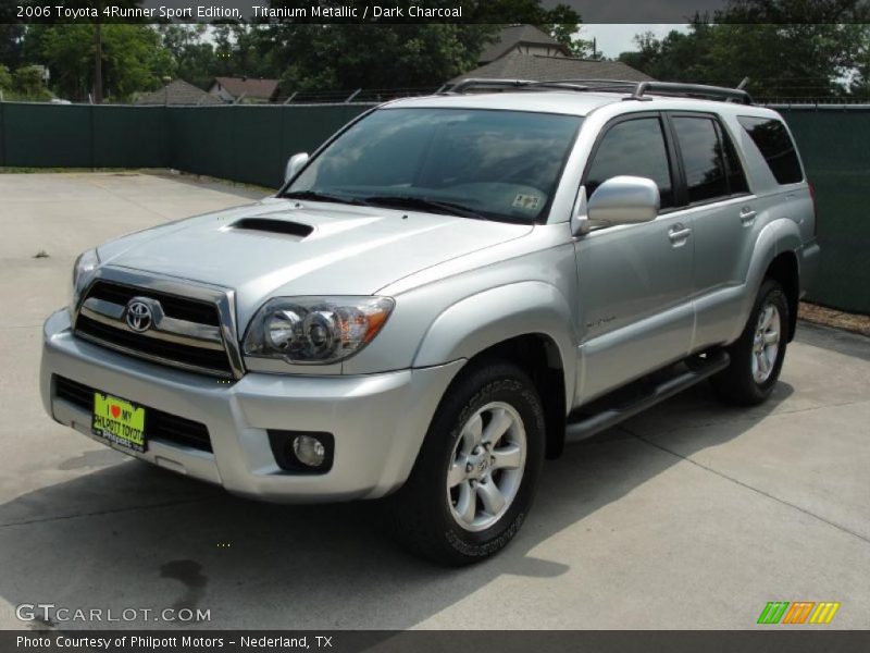 Titanium Metallic / Dark Charcoal 2006 Toyota 4Runner Sport Edition