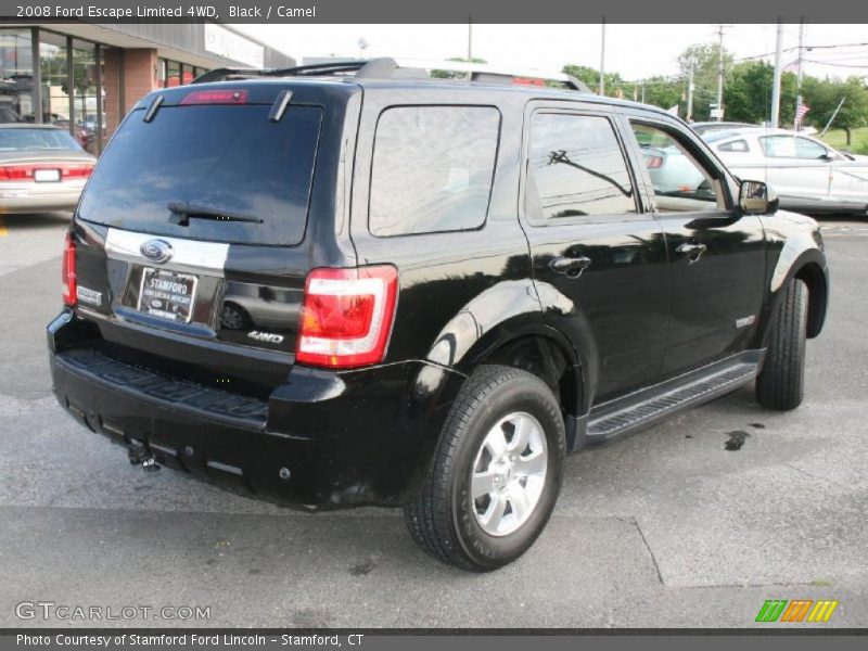 Black / Camel 2008 Ford Escape Limited 4WD